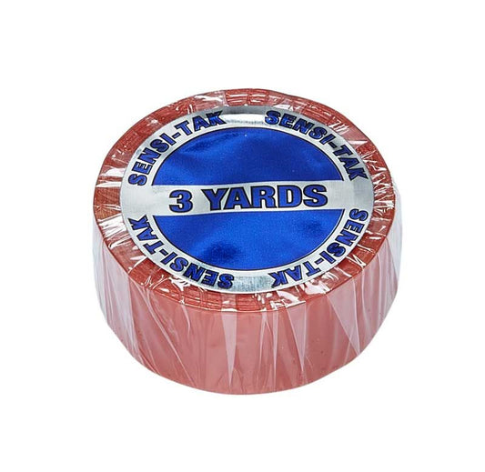 Tape Roll 1" X 3 Yards Red Liner