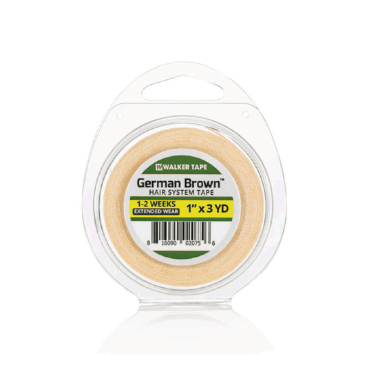 Tape German Brown 1"X 3"Yds, Roll