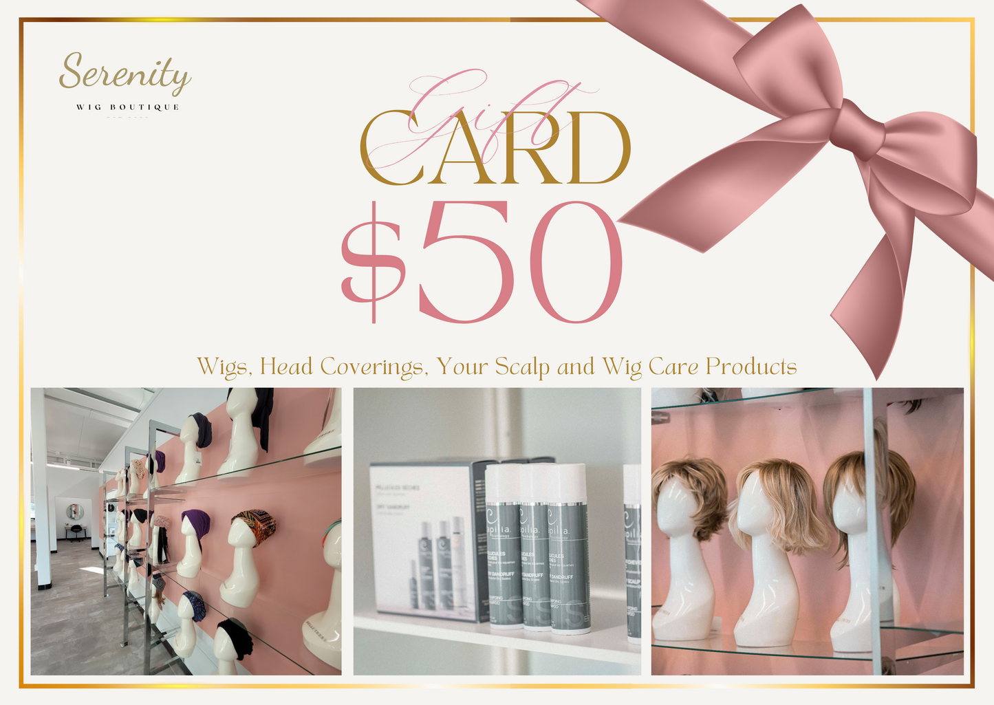 Serenity Wig Boutique Gift Card