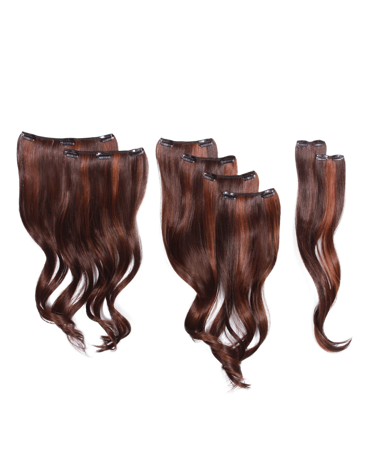 18″ 8-Piece Wavy Extension Kit