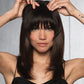 Human Hair Clip-In Bangs