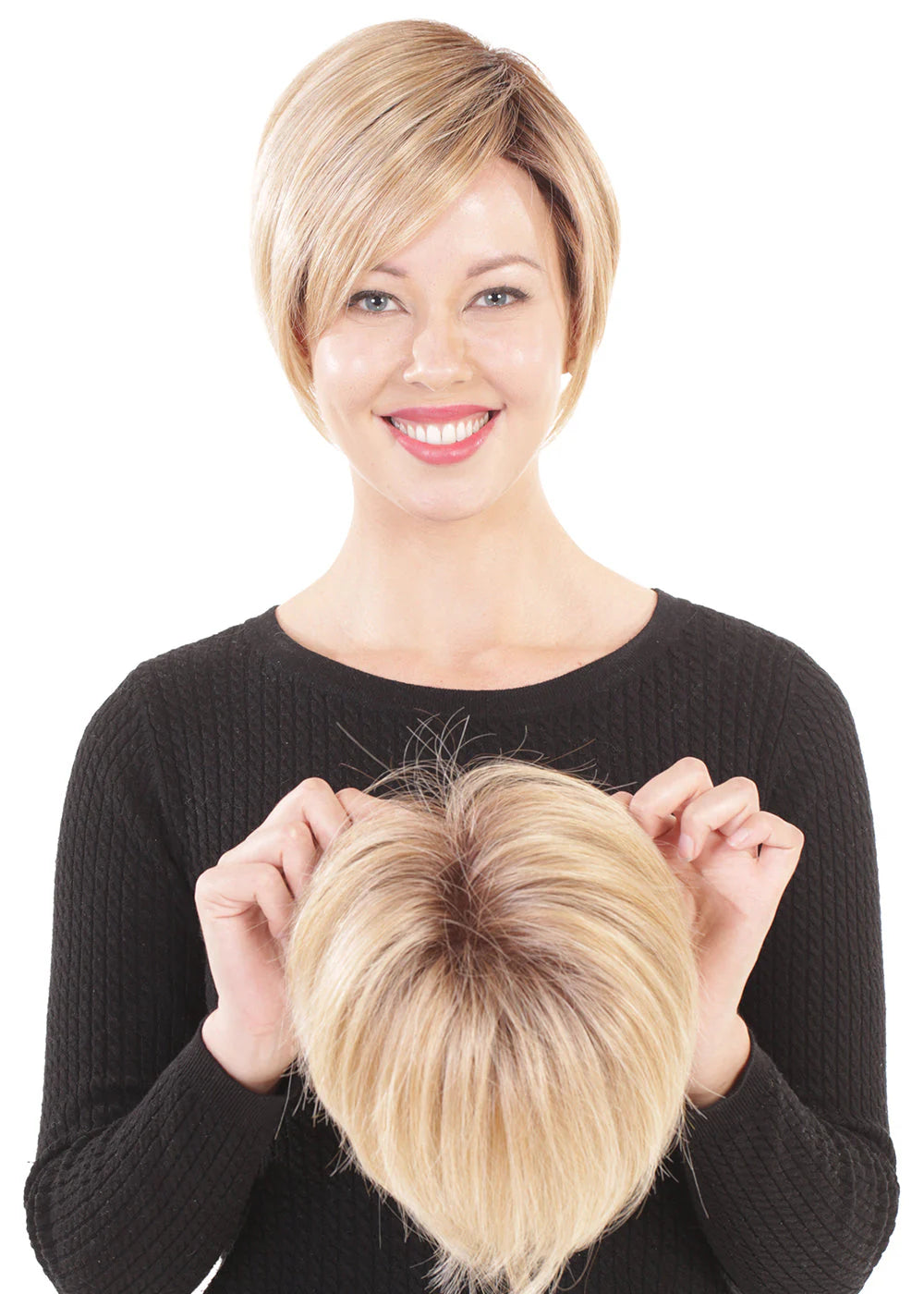 Lace Front Mono-Topper 6"
